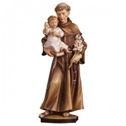 S. Antonio con Bambino in legno