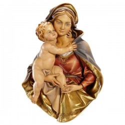 Madonna con Bambino in legno