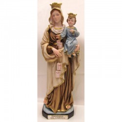 Madonna del Carmine statua in resina
