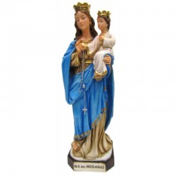 Madonna del Rosario statua in resina