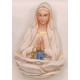 Acquasantiera in resina con Madonna di Lourdes