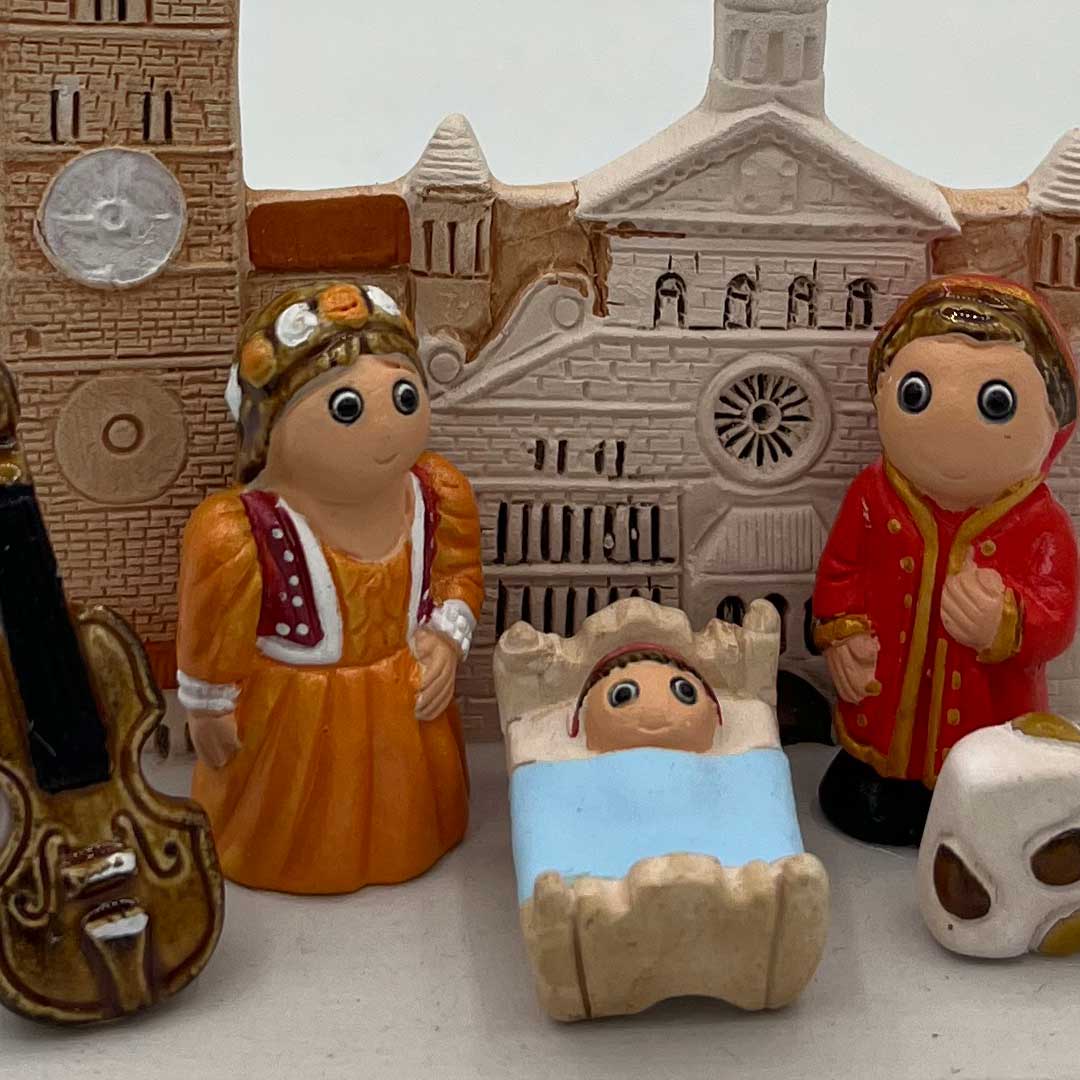 Presepe Cremona Kenty – Ceramica dipinta a mano
