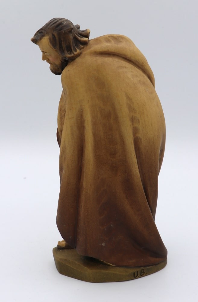 ANRI - Florentiner - Sacra Famiglia - Scultura in Legno Cm 12,5 Val Gardena - immagine 4
