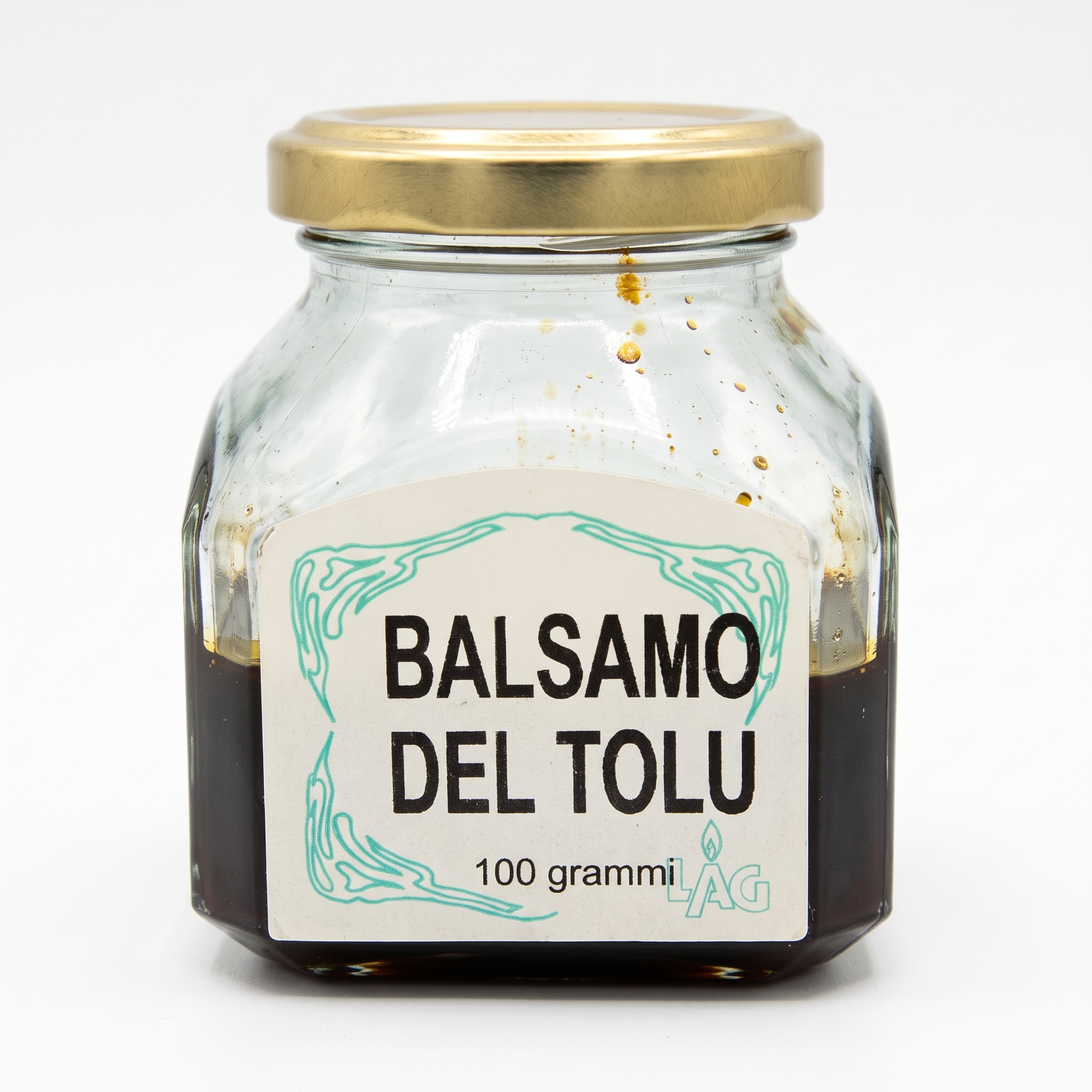 Balsamo del Tolù in Resina per Liturgia – Vasetto in Vetro 100g
