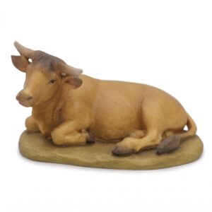 ANRI - Florentiner - Bue - Scultura in Legno Cm 12,5 Val Gardena